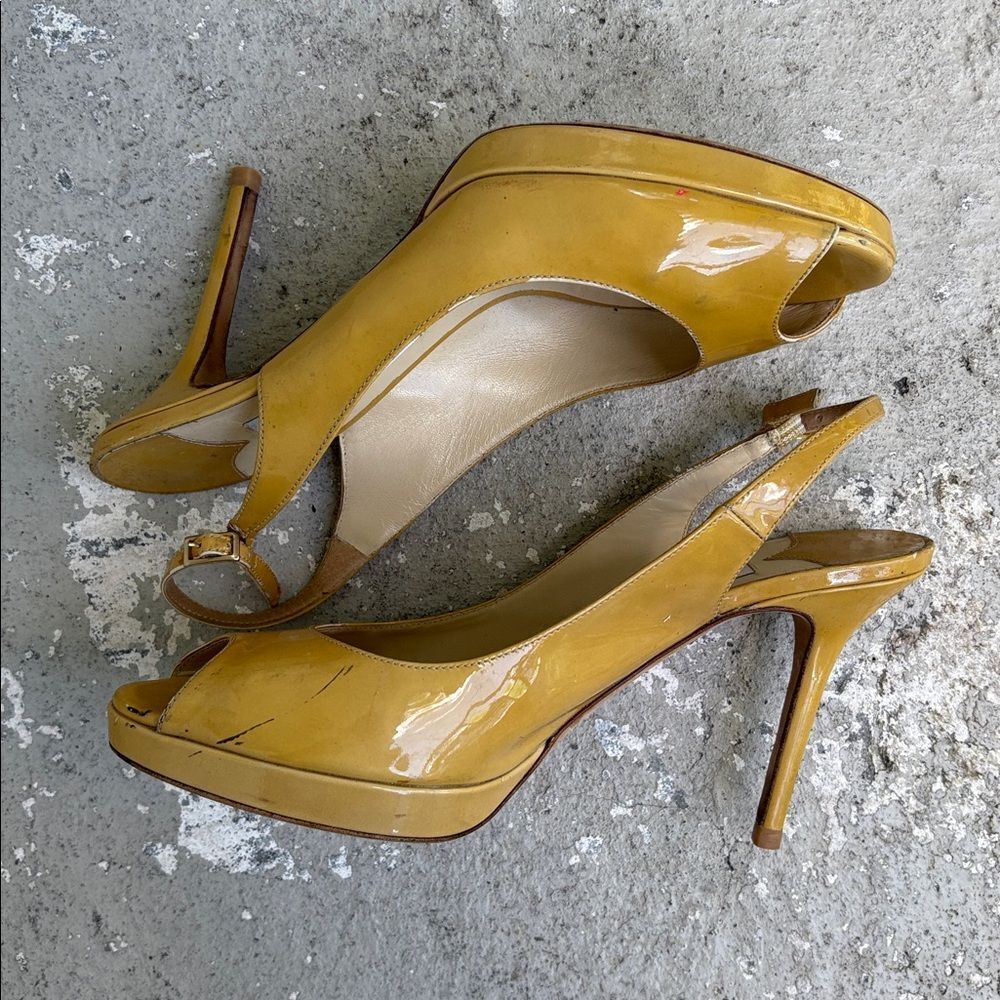 Jimmy Choo patent leather slingbacks - Picture 3 of 8